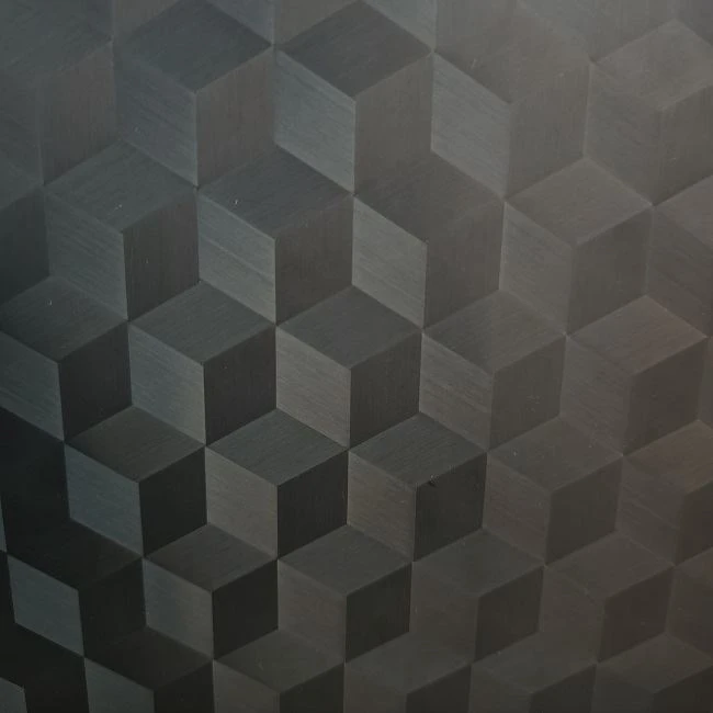 Carbon Fiber Sheet With 3D Effect Surface