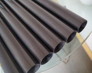 Peso 3K OEM luz fibra de carbono uso de tubo para avião do zangão