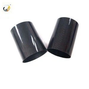 A tubulação grande personalizou o tubo da fibra do carbono para o tubo da entrada do automóvel
