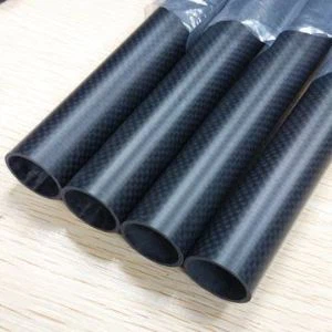 Tubo de fibra de carbono para braço mecânico de robô