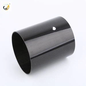 Tubo de fibra de carbono CNC 100% 3K