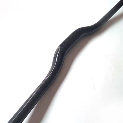 Guiador reto de bicicleta de fibra de carbono