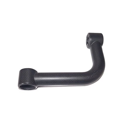 Conector em forma de L de fibra de carbono