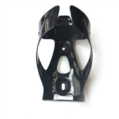 Gaiola de garrafa de água de fibra de carbono para bicicleta